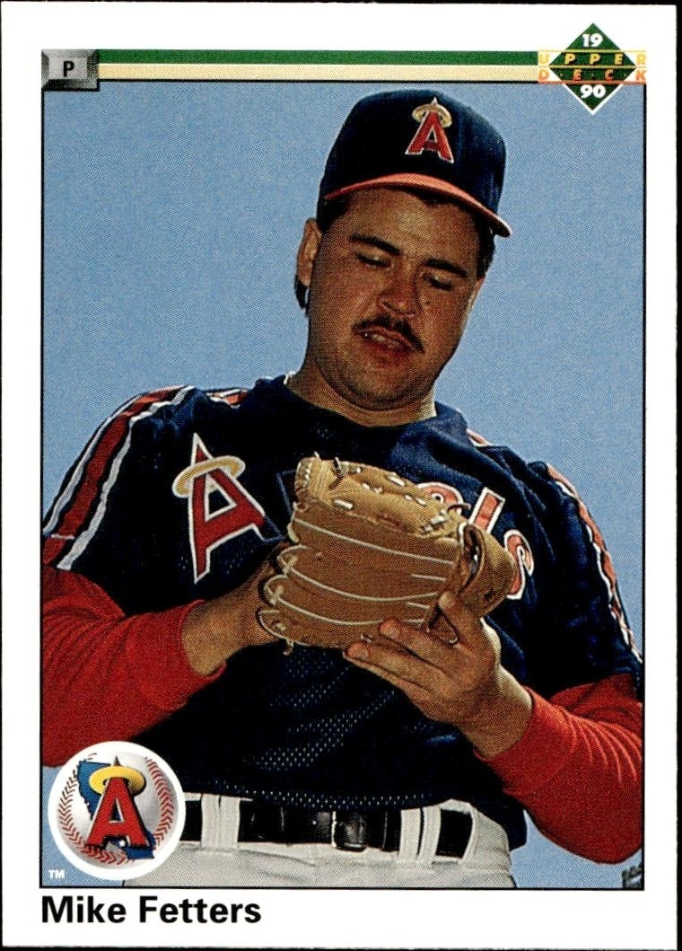 1990 Upper-Deck High Number Mike Fetters #742 trading card