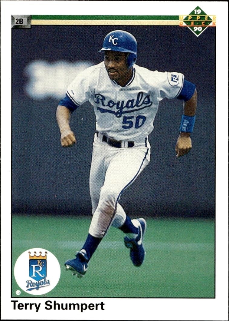 1990 Upper-Deck High Number Terry Shumpert #733 trading card