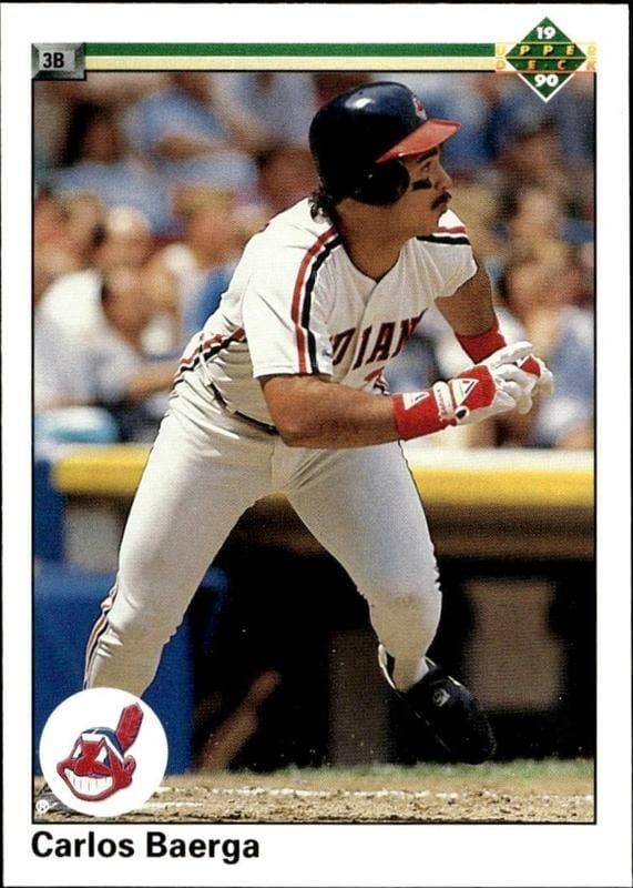 1990 Upper-Deck High Number Carlos Baerga #737 trading card