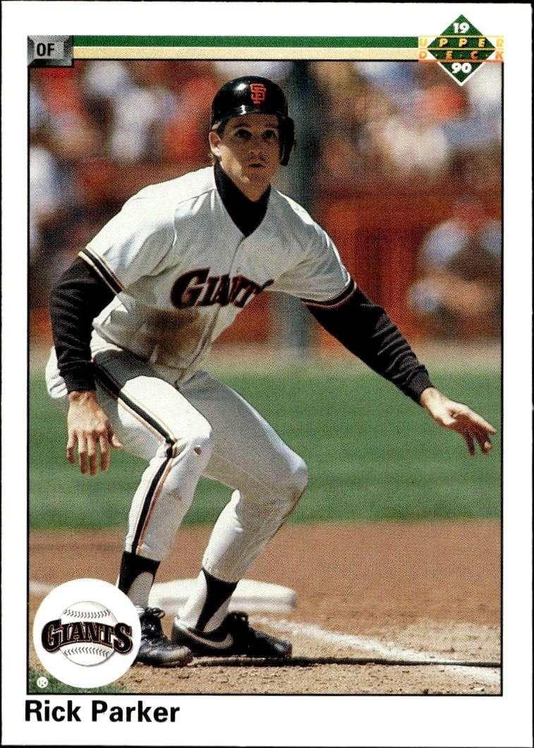 1990 Upper-Deck High Number Rick Parker #732 trading card
