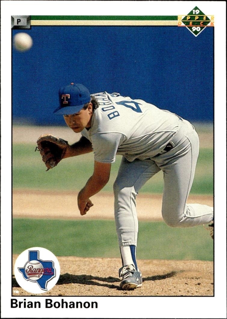 1990 Upper-Deck High Number Brian Bohanon #731 trading card