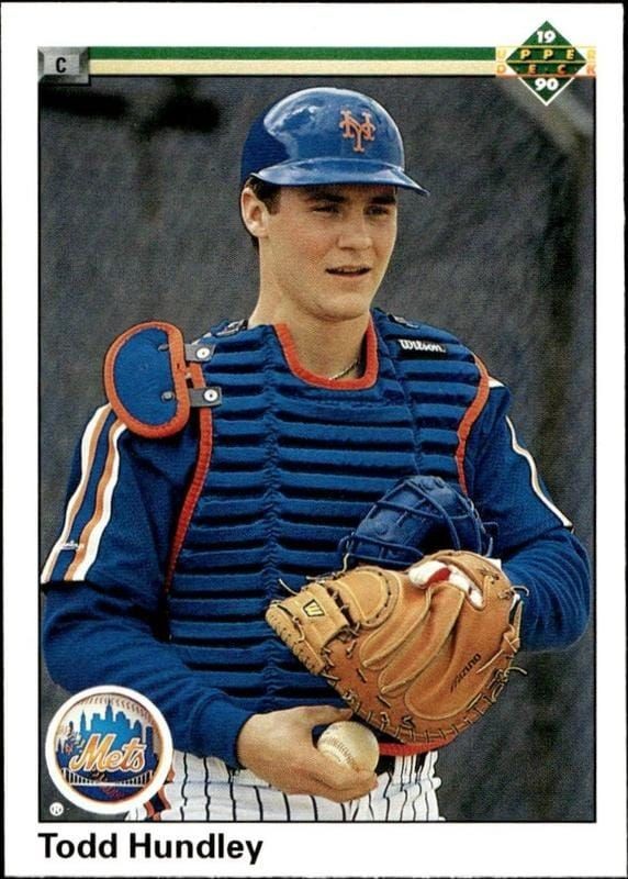 1990 Upper-Deck High Number Todd Hundley #726 trading card
