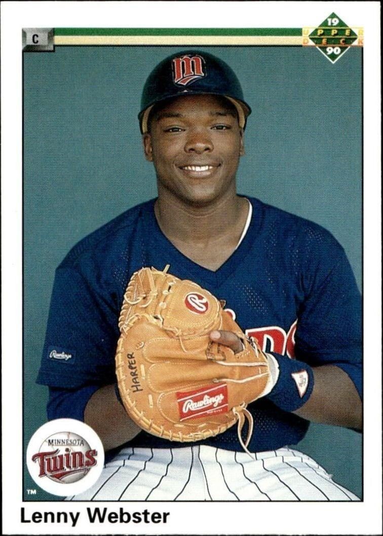 1990 Upper-Deck High Number Lenny Webster #728 trading card