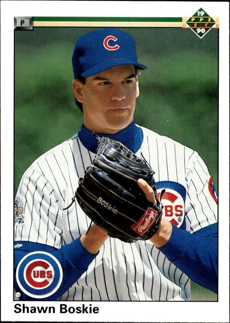 1990 Upper-Deck High Number Shawn Boskie #722 trading card