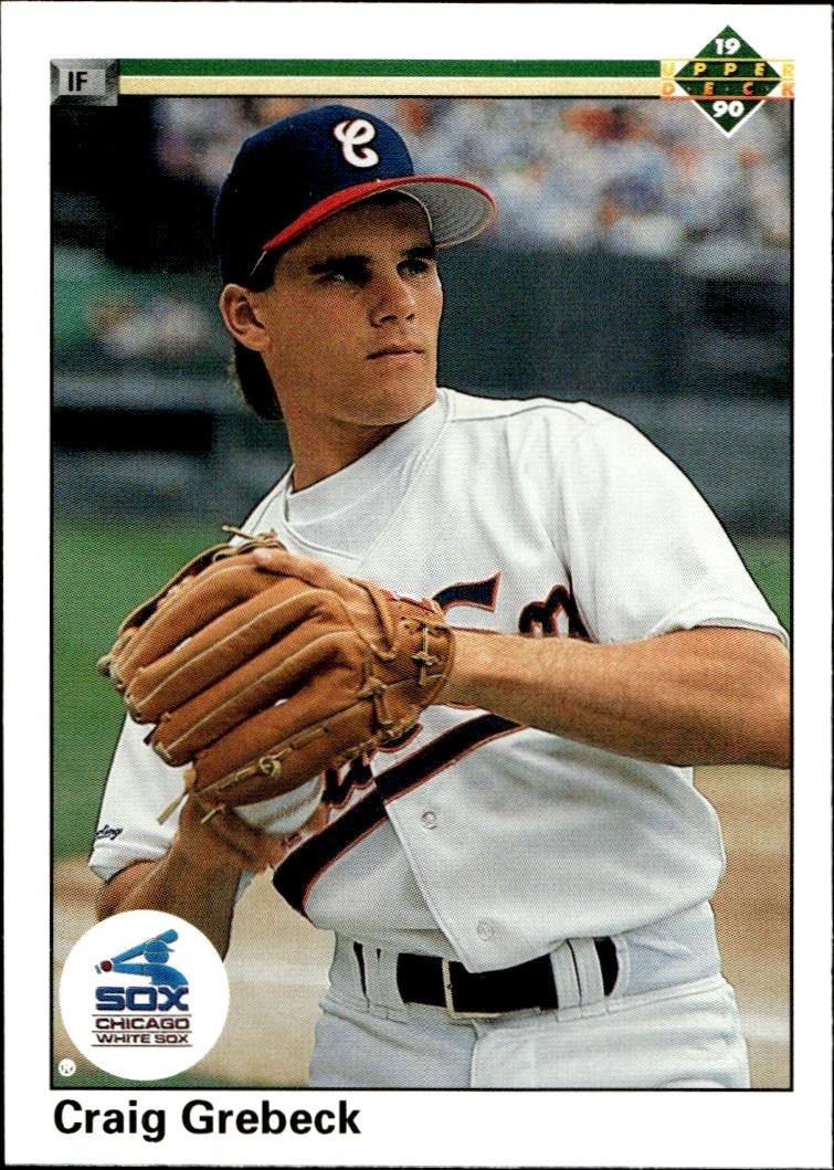 1990 Upper-Deck High Number Craig Grebeck #721 trading card
