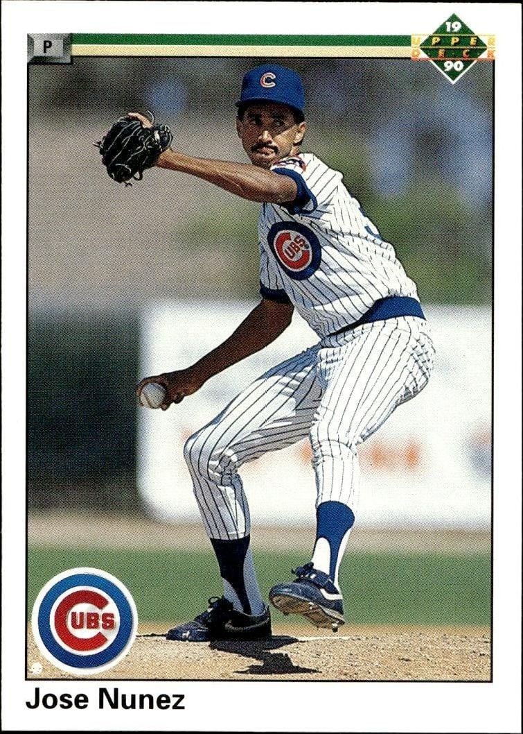 1990 Upper-Deck High Number Jose Nunez #716 trading card