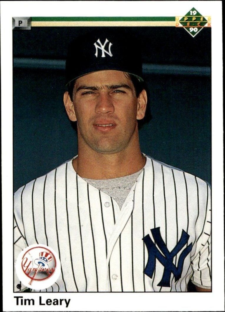 1990 Upper-Deck High Number Tim Leary #705 trading card