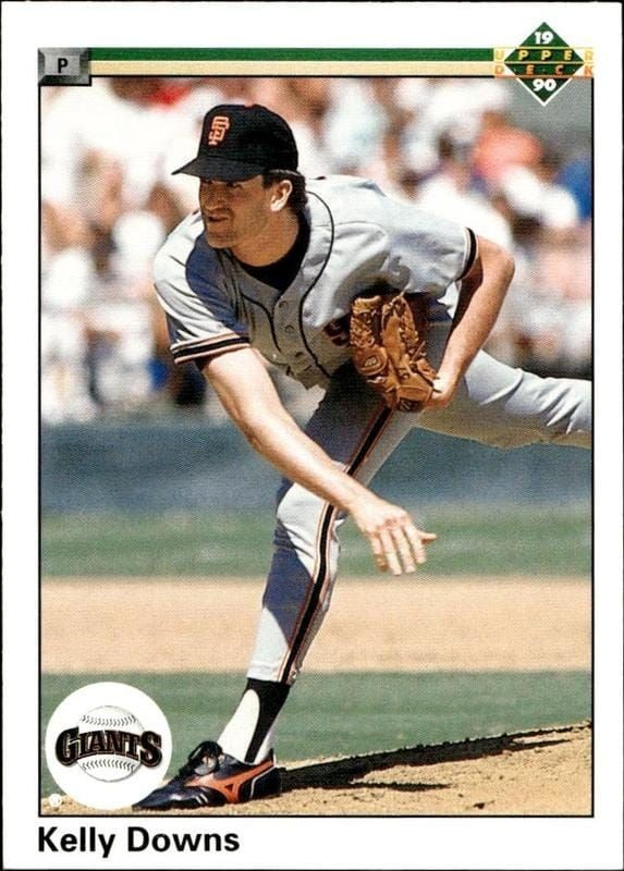 1990 Upper-Deck Low Number Kelly Downs #699 trading card