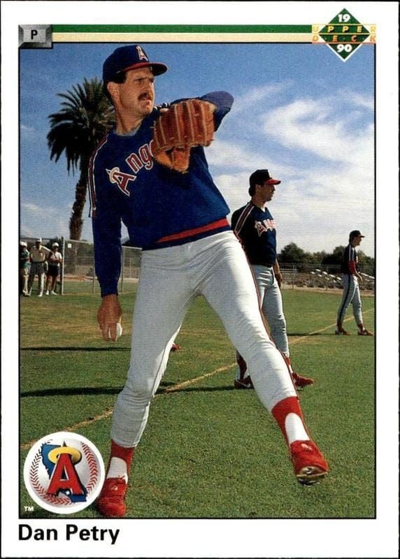 1990 Upper-Deck Low Number Dan Petry #690 trading card