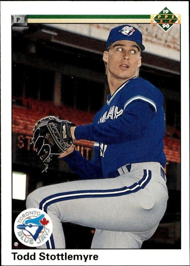 1990 Upper-Deck Low Number Todd Stottlemyre #692 trading card