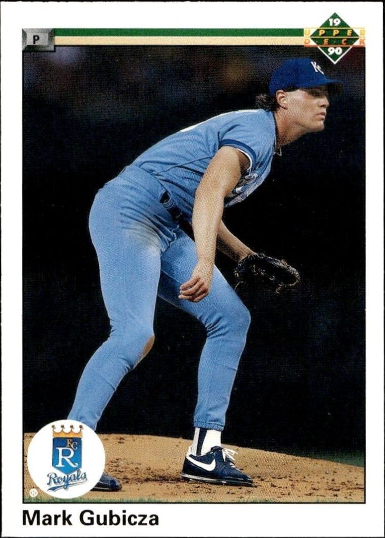 1990 Upper Deck Low Number Mark Gubicza #676 trading card
