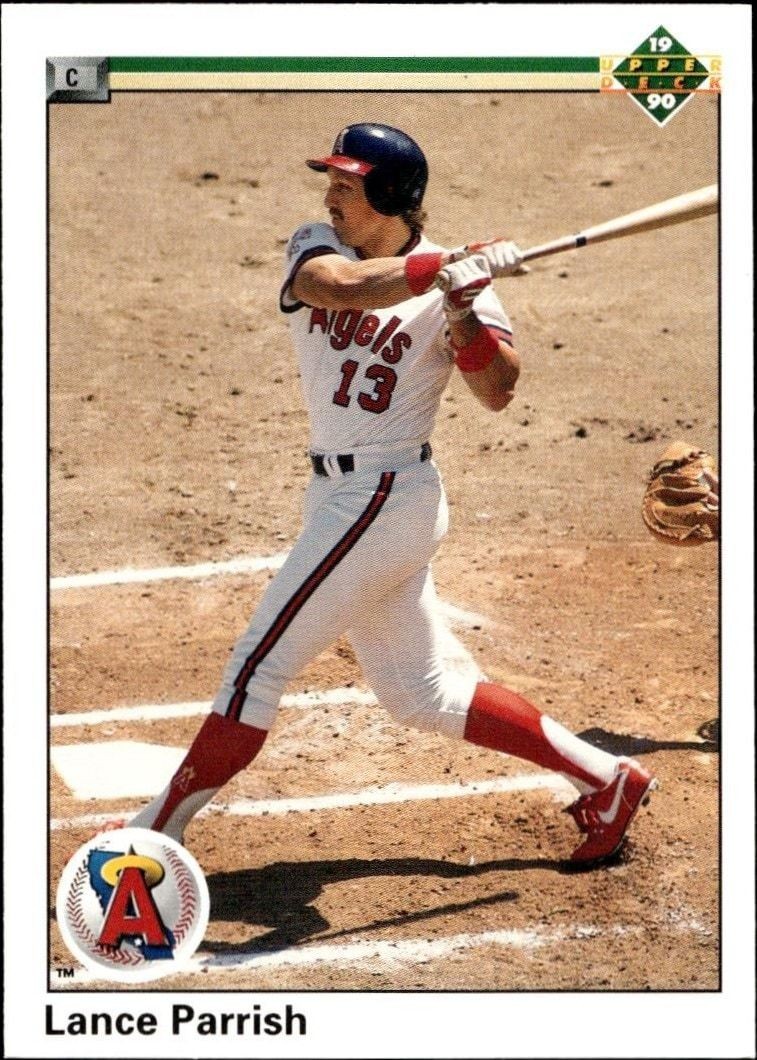 1990 Upper-Deck Low Number Lance Parrish #674 trading card