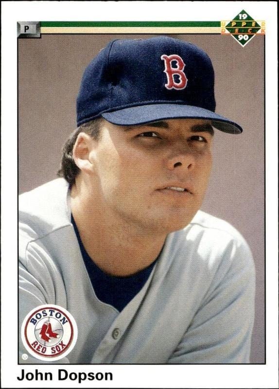 1990 Upper-Deck Low Number John Dopson #671 trading card