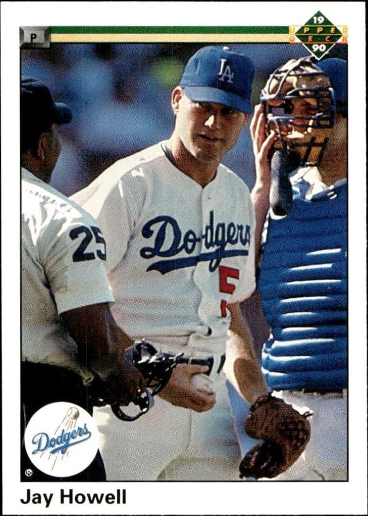 1990 Upper-Deck Low Number Jay Howell #508 trading card