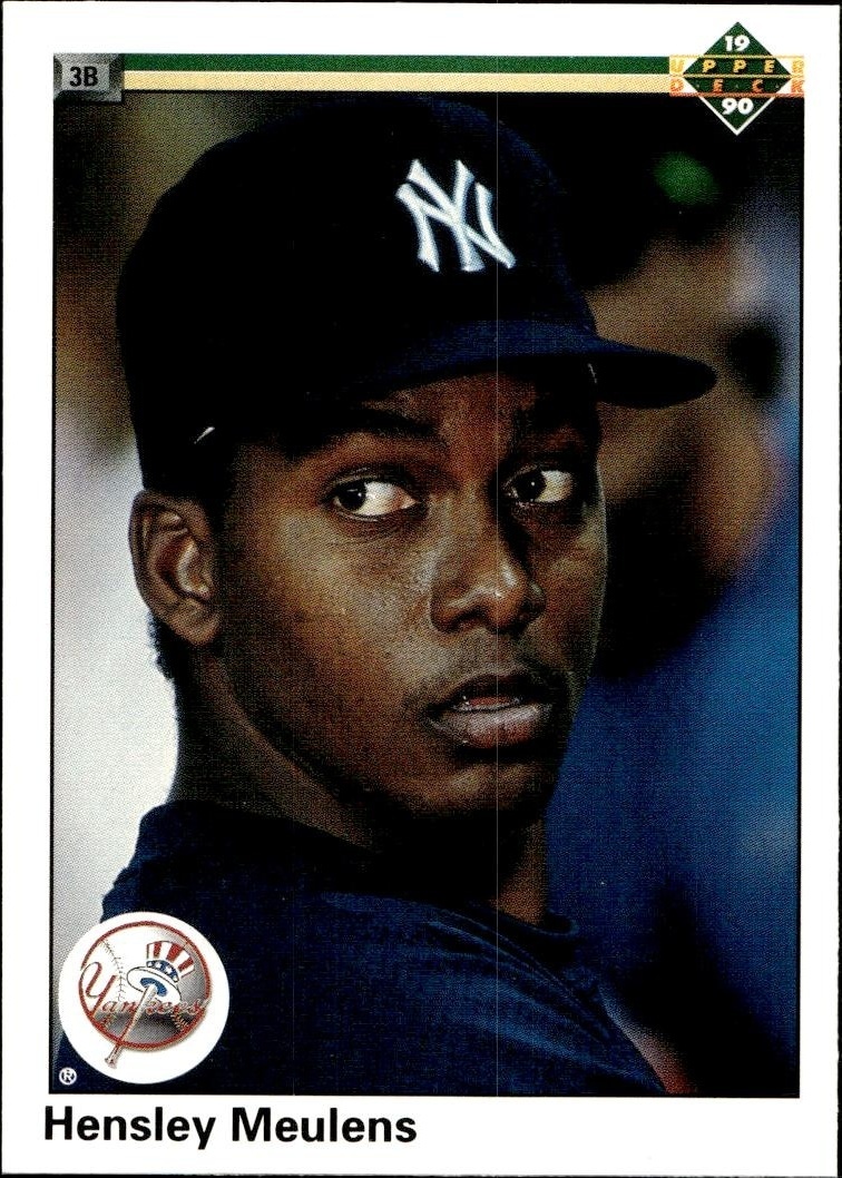 1990 Upper-Deck Low Number Hensley Meulens #546 trading card