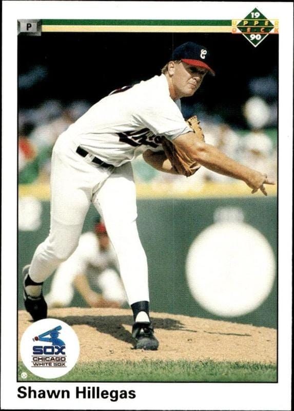 1990 Upper-Deck Low Number Shawn Hillegas #541 trading card