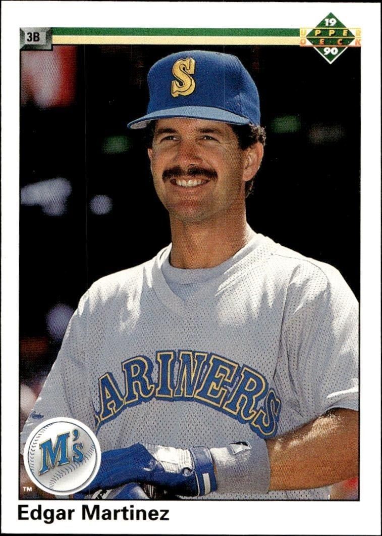 1990 Upper-Deck Low Number Edgar Martinez #532 trading card