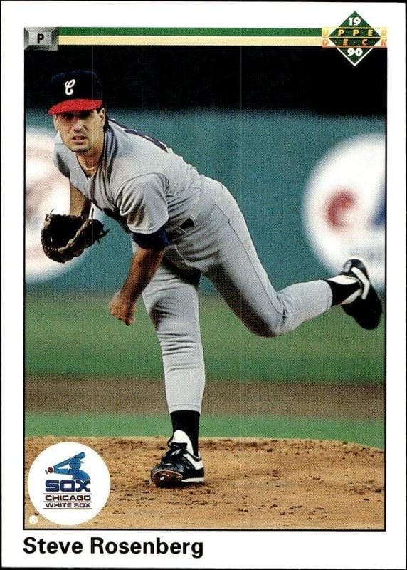 1990 Upper-Deck Low Number Steve Rosenberg #522 trading card
