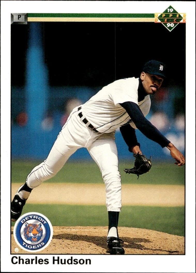 1990 Upper-Deck Low Number Charles Hudson #520 trading card