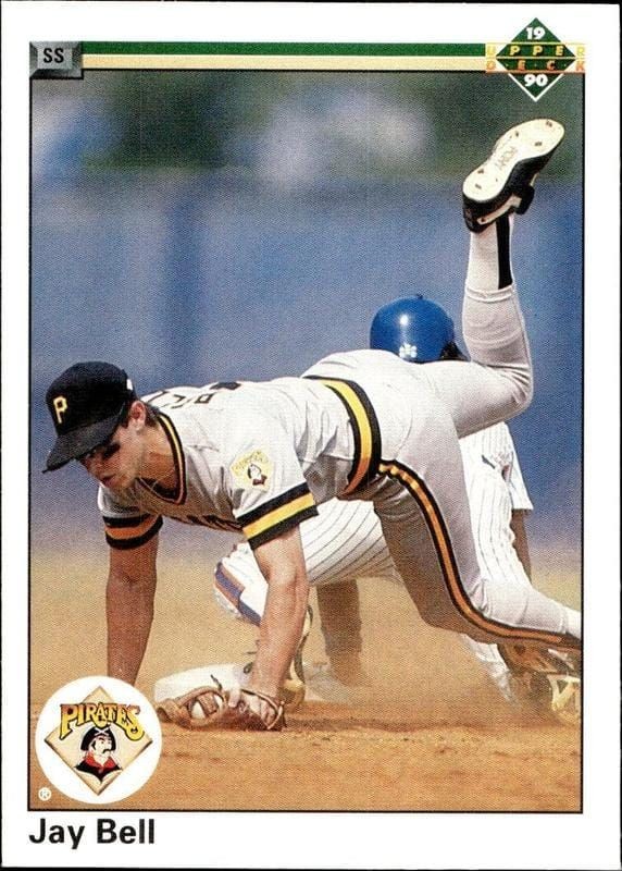 1990 Upper-Deck Low Number Jay Bell #517 trading card