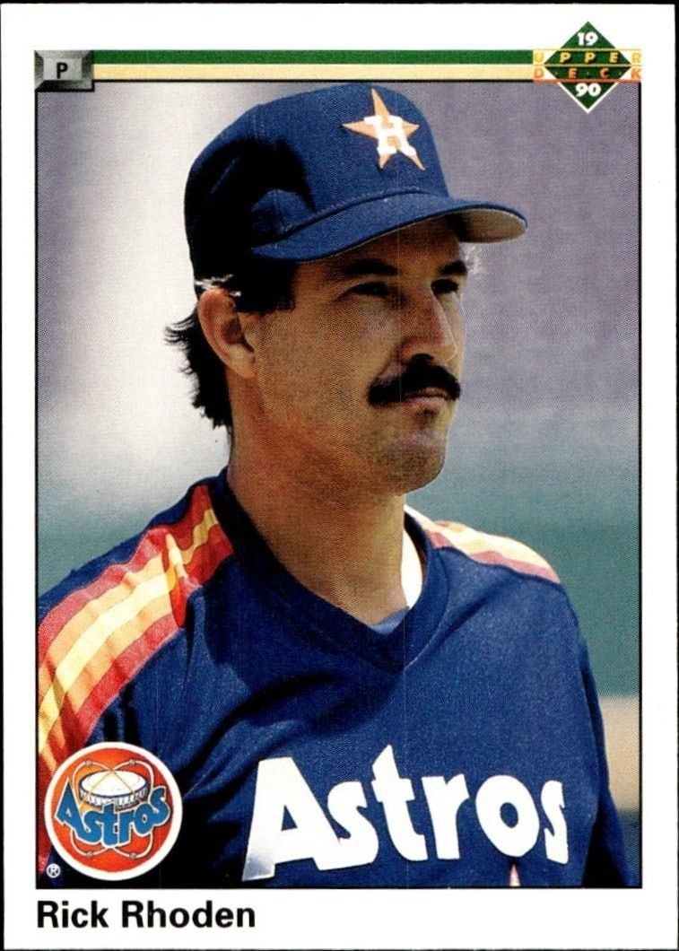 1990 Upper-Deck Low Number Rick Rhoden #504 trading card