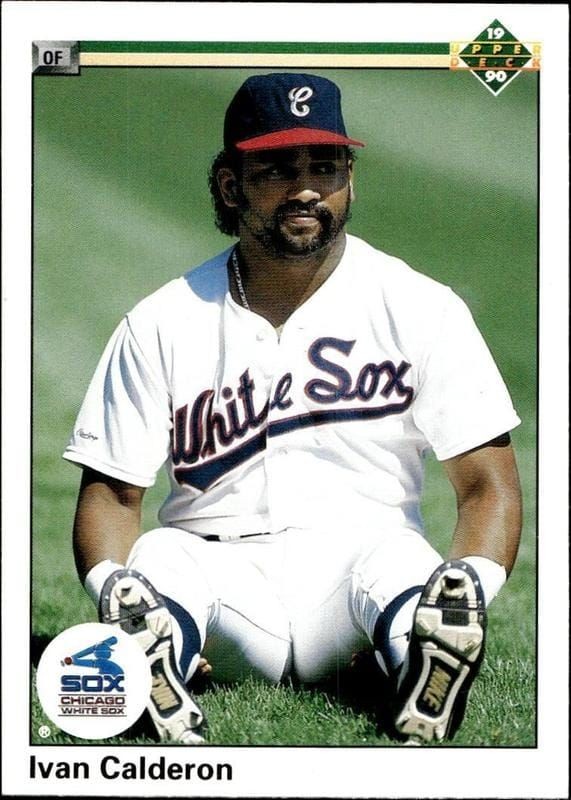 1990 Upper-Deck Low Number Ivan Calderon #503 trading card