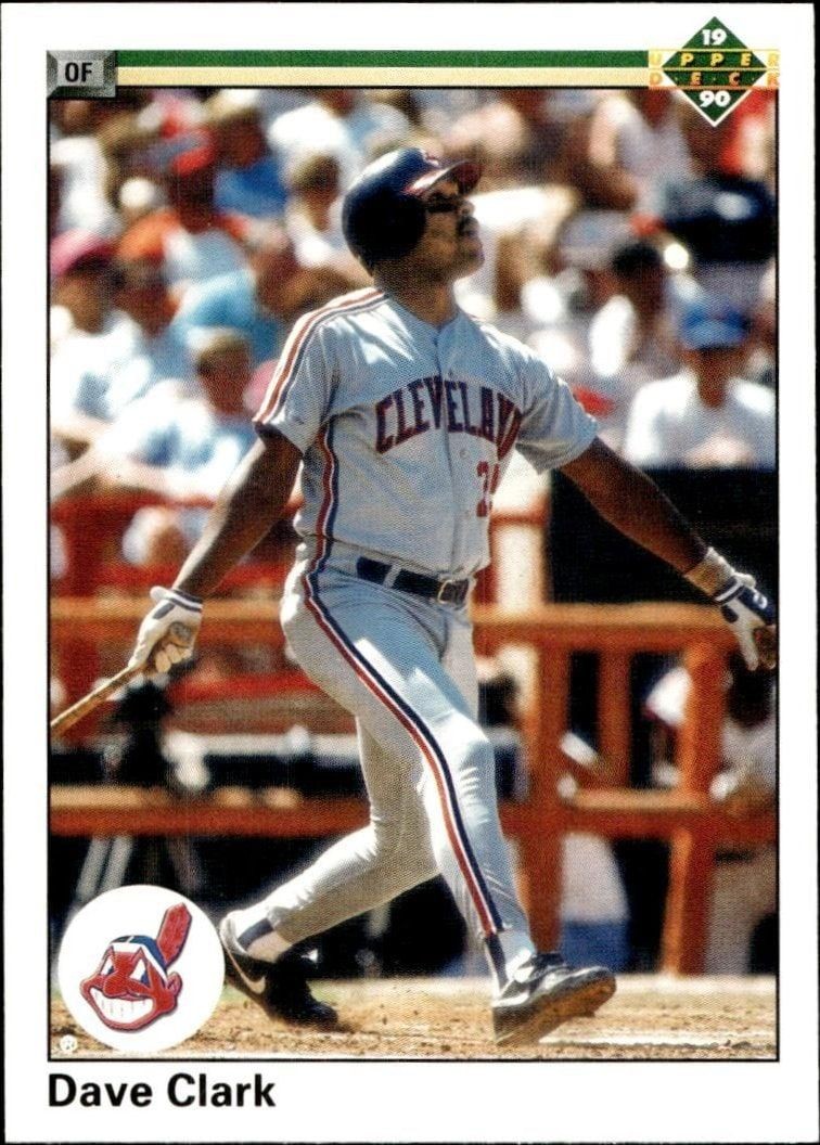 1990 Upper-Deck Low Number Dave Clark #449 trading card