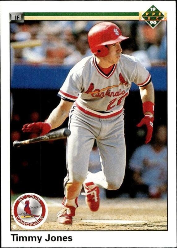 1990 Upper-Deck Low Number Timmy Jones #501 trading card