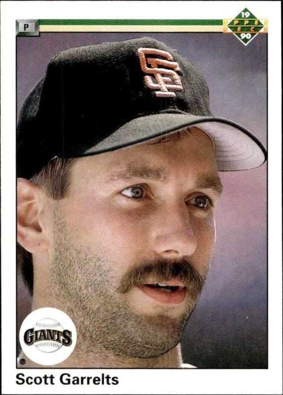 1990 Upper-Deck Low Number Scott Garrelts #478 trading card