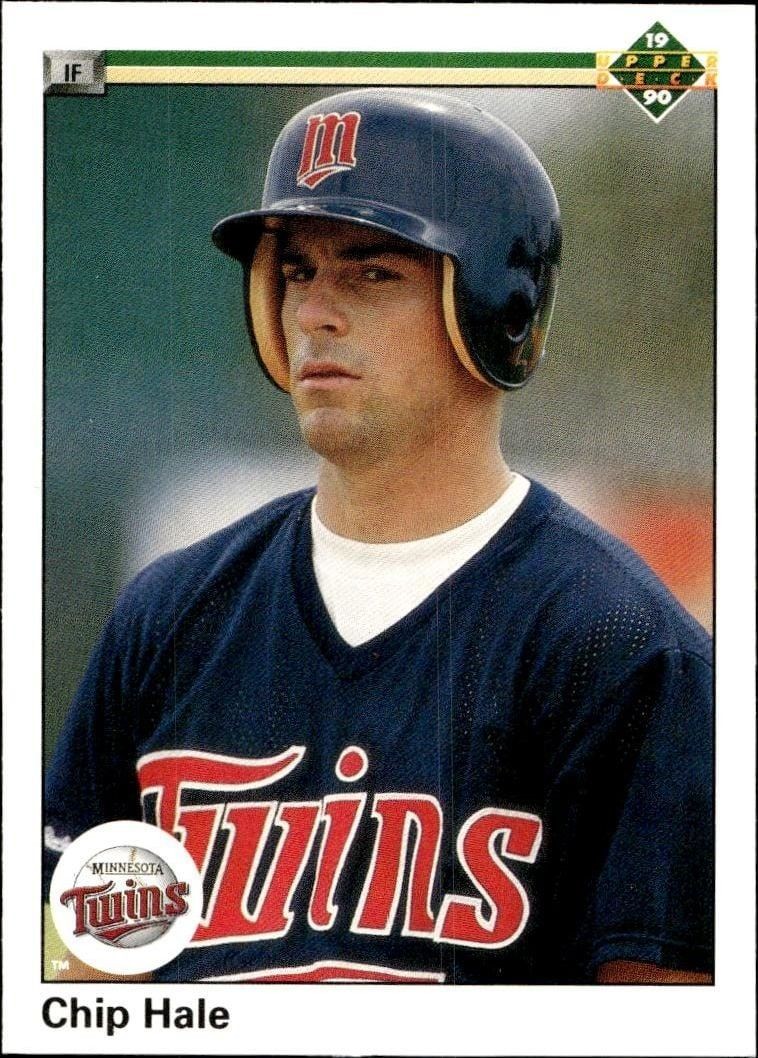 1990 Upper-Deck Low Number Chip Hale #475 trading card