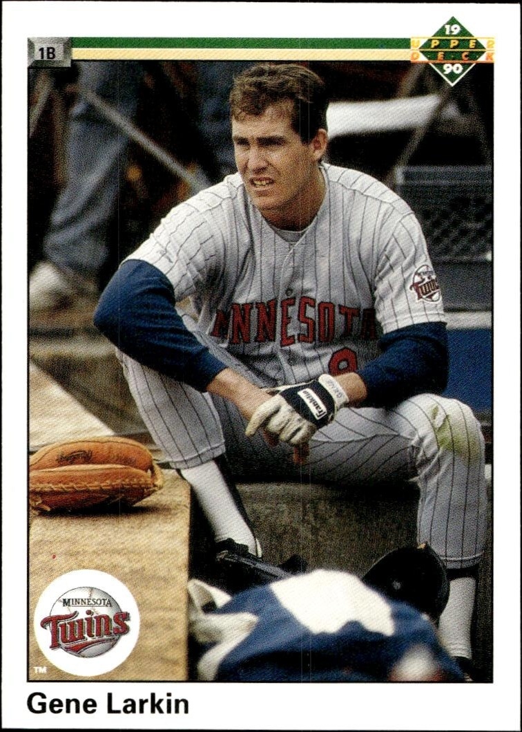 1990 Upper-Deck Low Number Gene Larkin #471 trading card