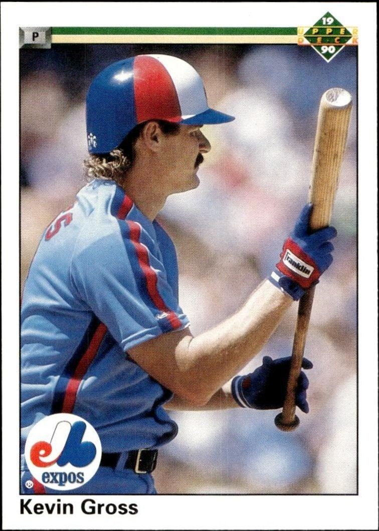 1990 Upper-Deck Low Number Kevin Gross #468 trading card
