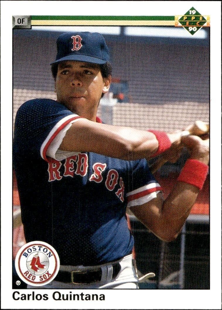 1990 Upper-Deck Low Number Carlos Quintana #465 trading card