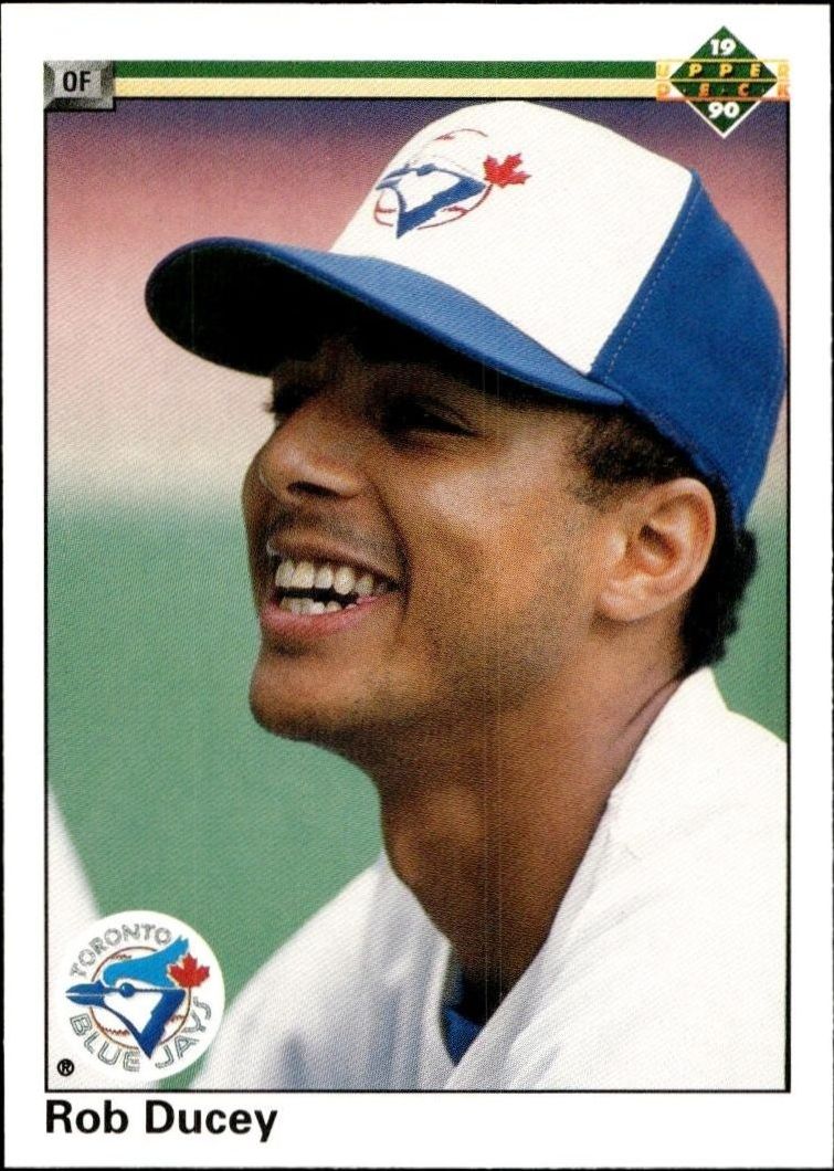 1990 Upper-Deck Low Number Rob Ducey #464 trading card
