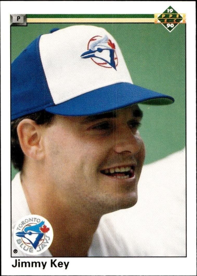 1990 Upper-Deck Low Number Jimmy Key #462 trading card