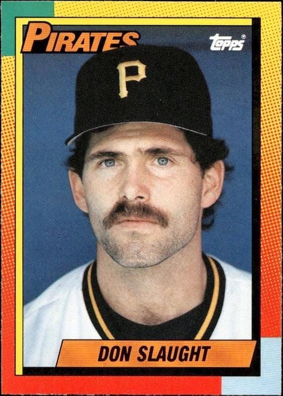 1990 Topps Traded Don Slaught #116T trading card