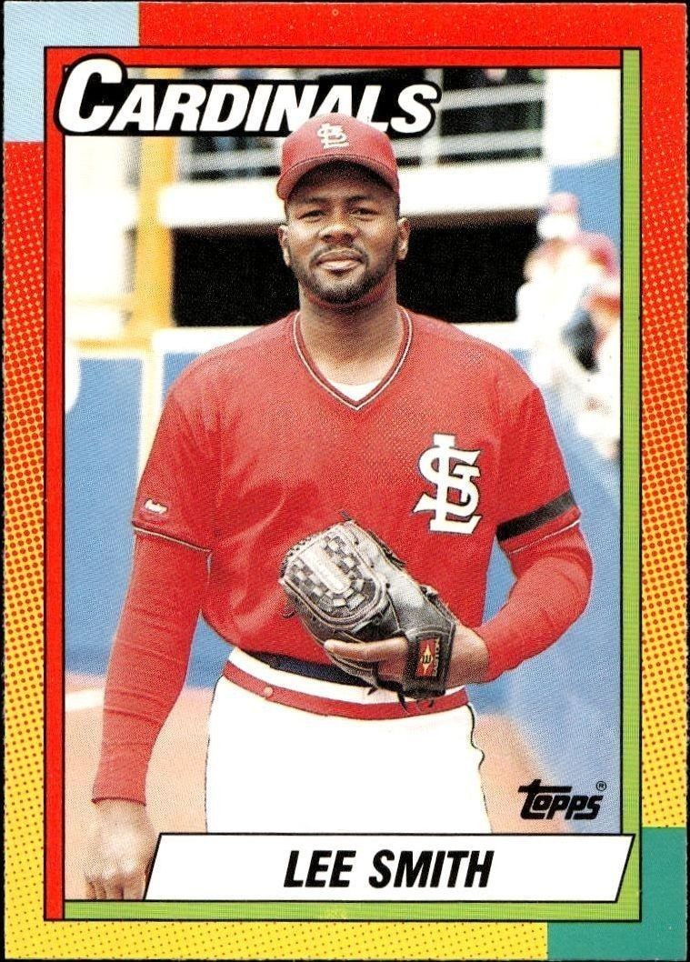 1990 Topps Traded Lee Smith #118T trading card