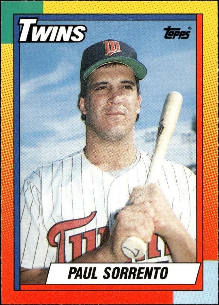 1990 Topps Traded Paul Sorrento #119T trading card