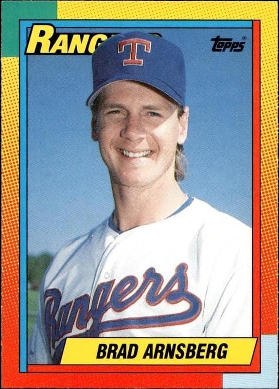 1990 Topps Traded Brad Arnsberg #3T trading card