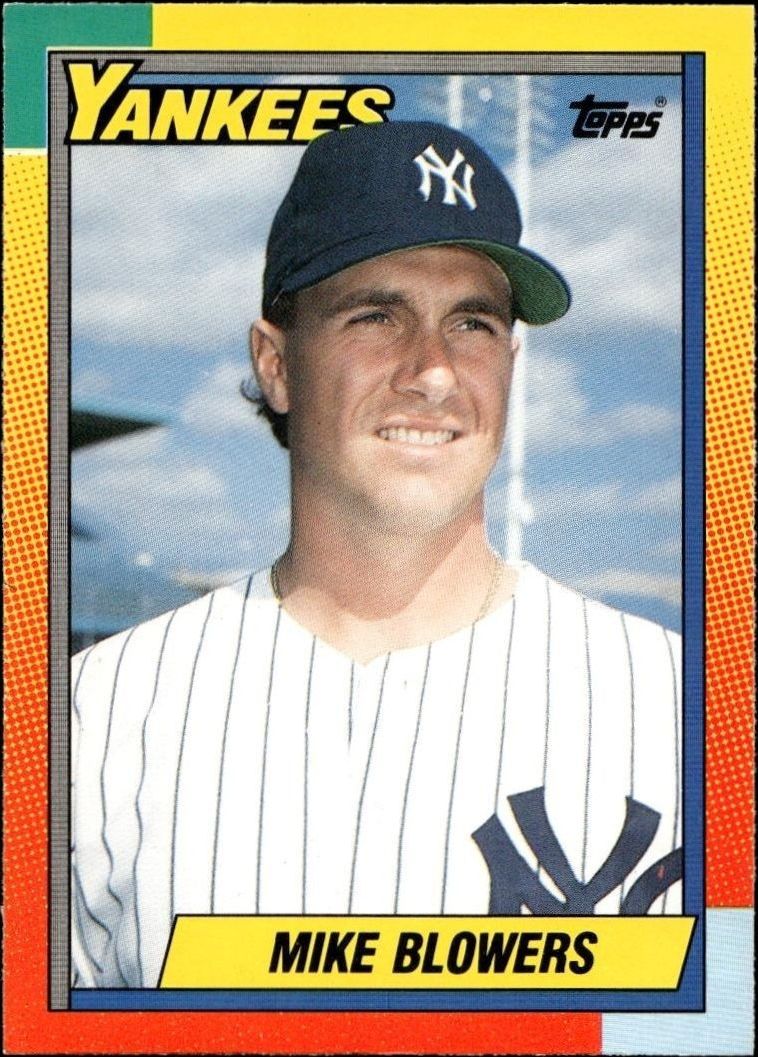 1990 Topps Traded Mike Blowers #9T trading card