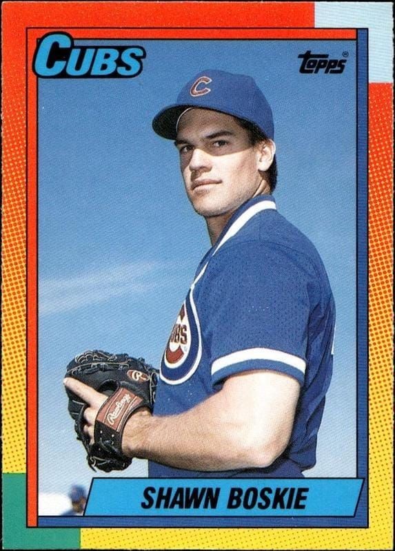 1990 Topps Traded Shawn Boskie #10T trading card