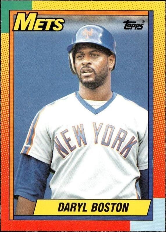 1990 Topps Traded Daryl Boston #11T trading card