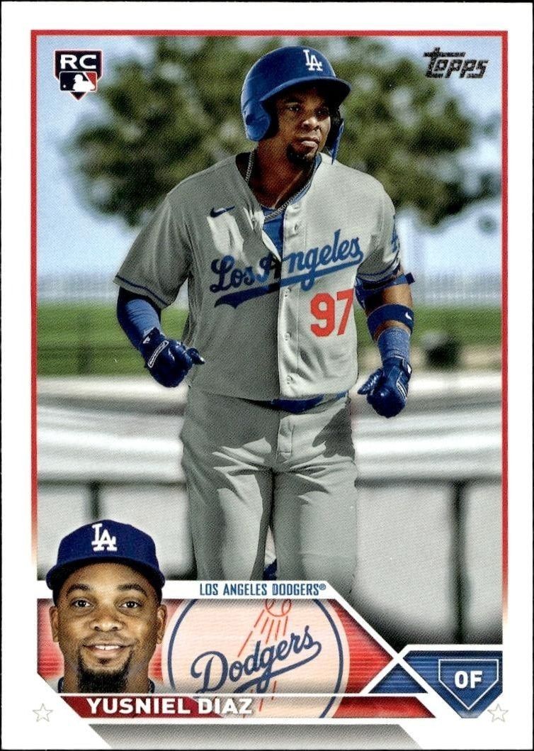 2023 Topps Series 2 Yusniel Diaz #536 trading card