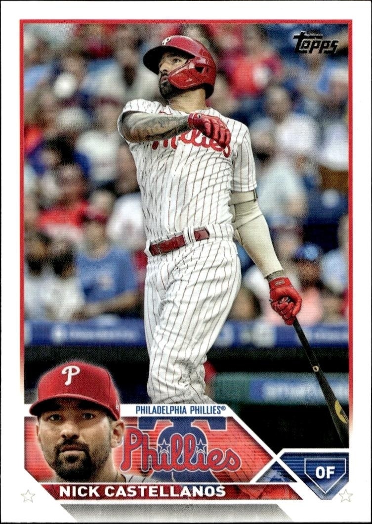 2023 Topps Series 2 Nick Castellanos #527 trading card