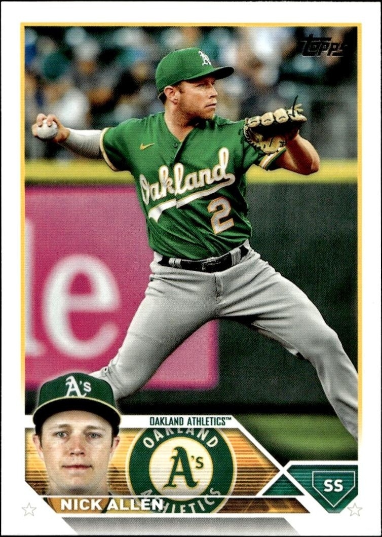 2023 Topps Series 2 Nick Allen #521 trading card