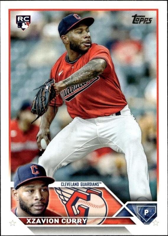 2023 Topps Series 2 Xzavion Curry #513 trading card