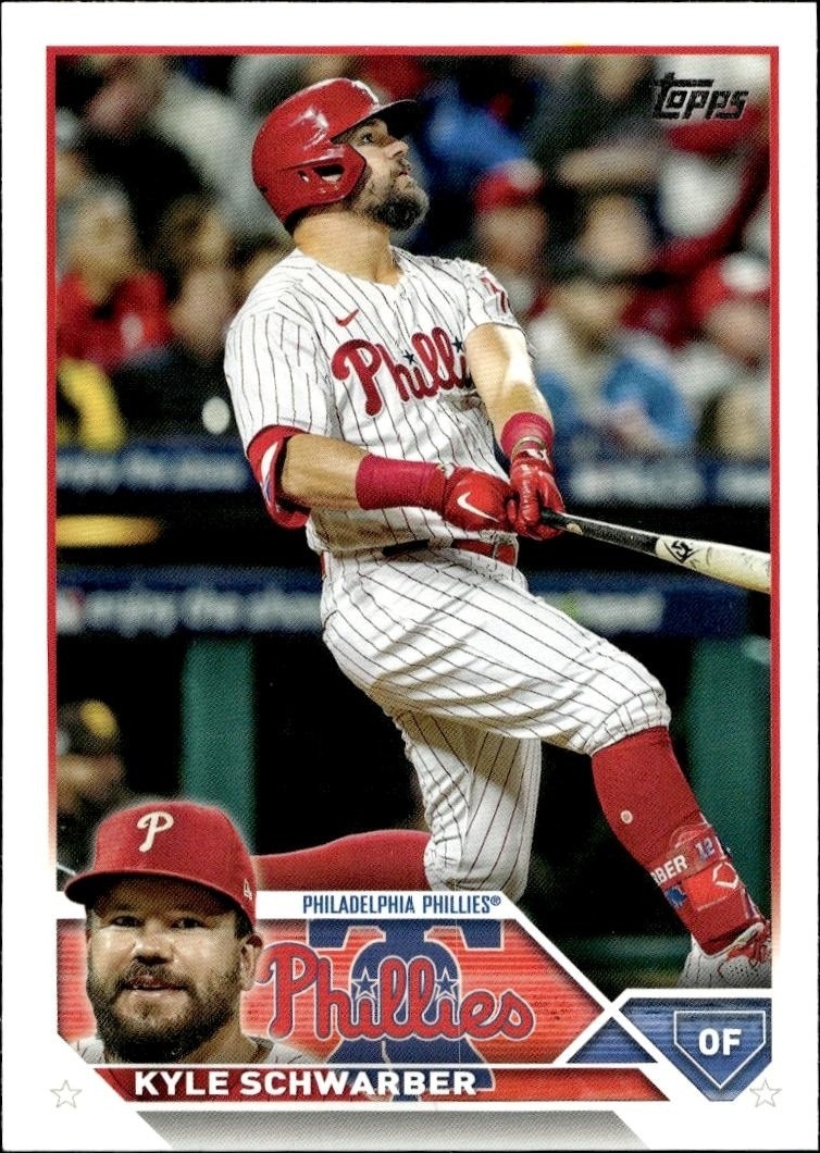 2023 Topps Series 2 Kyle Schwarber #466 trading card
