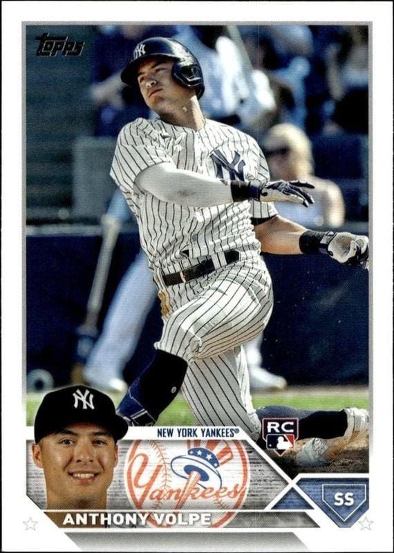 2023 Topps Series 2 Anthony Volpe #460 trading card
