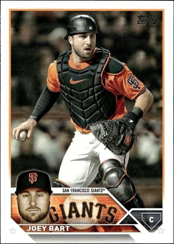2023 Topps Series 2 Joey Bart #435 trading card