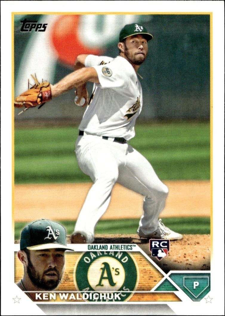 2023 Topps Series 2 Ken Waldichuk #340 trading card